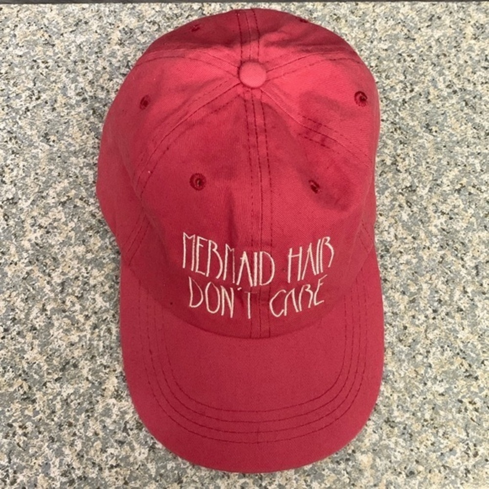 Mermaid Hair Don't Care Cap Baller Hat